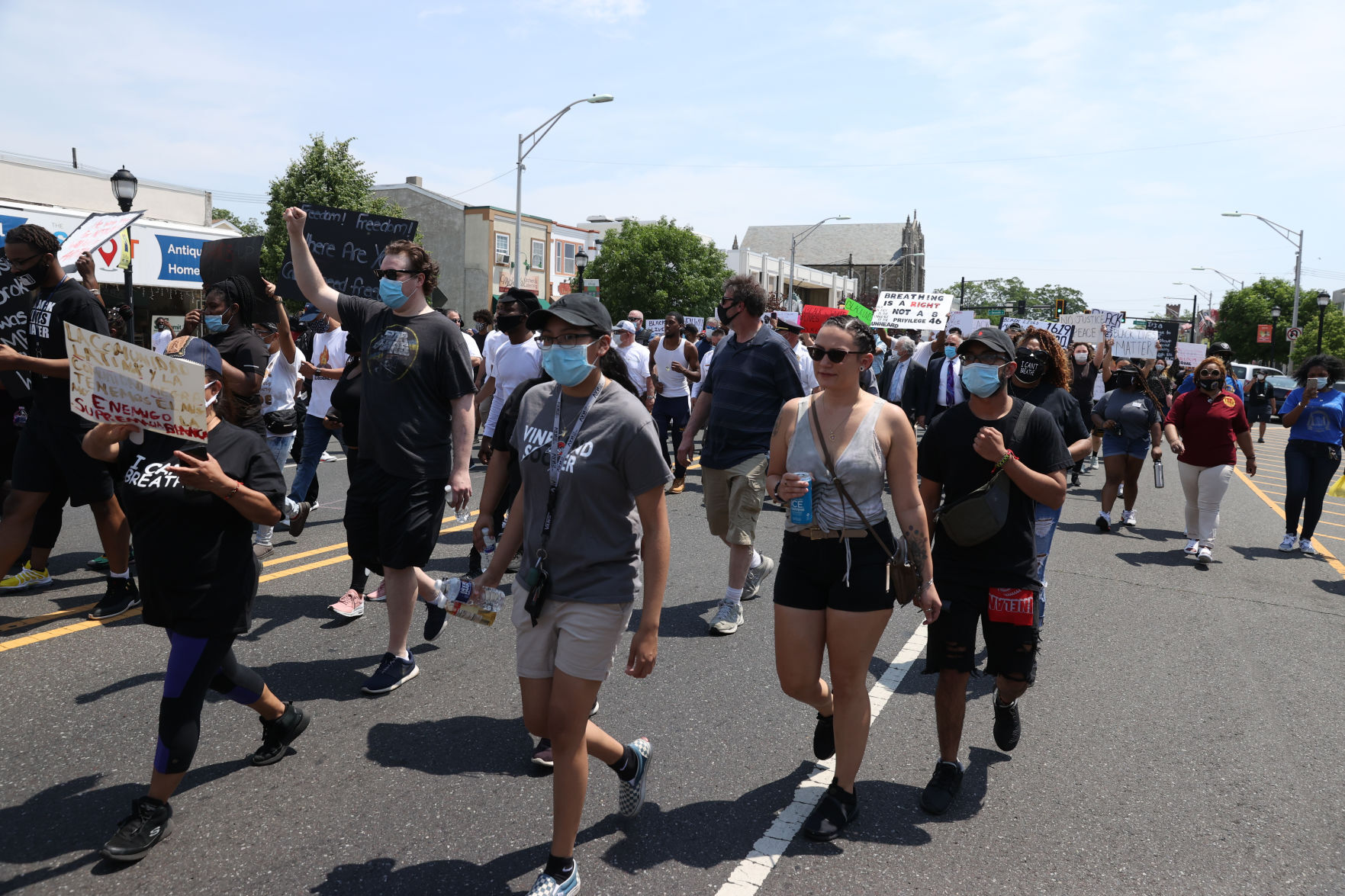 Vineland Protest